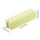 thumbnail image 3 of Bolsa de Silicona Verde para Guardar Brochas de Maquillaje | Bolsa Portátil de Silicona para Brochas de Maquillaje | Resistente Al Hollín | Silicona Apta para Uso Alimentario | 21,2 X 5,9 X 5,5 Cm |, 3 of 6