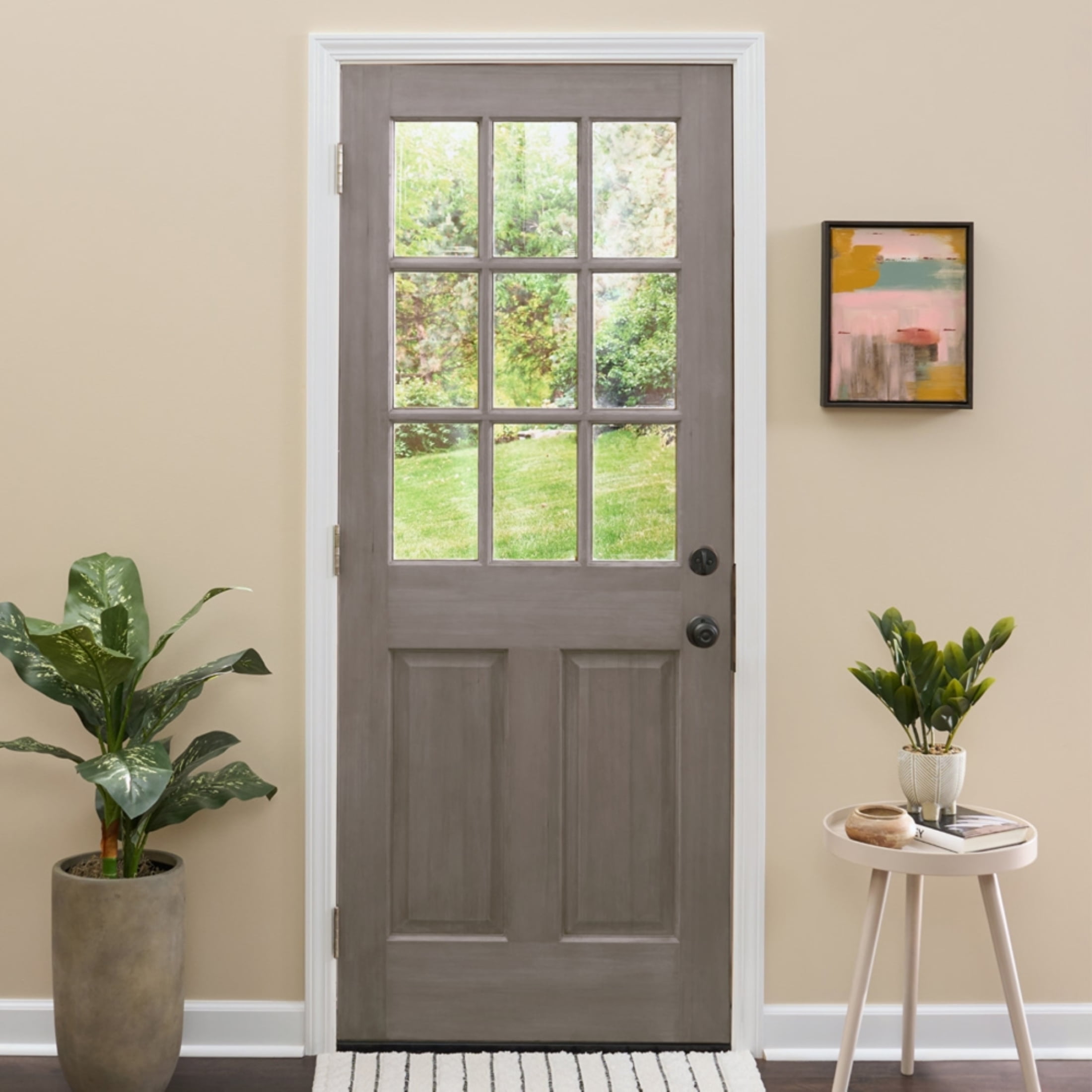 Smoke Gray, Varathane Total Control Gel Stain Water-Based Wood Stain-394707, Quart