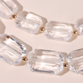 thumbnail image 3 of Punk Acrylic Cuban Link Chain Transparent Plastic Resin Choker Necklace Chunky Hip Hop Statement Neck Collar Jewelry Gift C01, 3 of 7