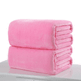 thumbnail image 1 of JINSIJU Flannel Soft Warm Solid Sheet Micro Plush Blanket Sofa Rug for Pet, 1 of 1
