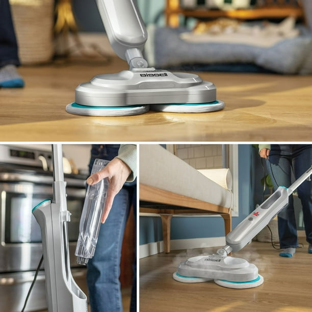 Bissell スチームクリーナー Amazon.com - BISSELL SpinWave SmartSteam Scrubbing Steam Mop