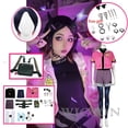 thumbnail image 2 of Juego Valorant Clove Cosplay Fantasía Pulseras Collares Trajes Disfraz Peluca Mujeres Adultas Juego de rol Fantasía Trajes Femeninos Clearlove, 2 of 5