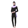 thumbnail image 5 of Womens Swimsuits UPF 50+ Sun Protection Hooded Rash Guard with Swim Shorts Long Sleeve Bathing Suit for Beach Surfing and Outdoor Activities, 5 of 5