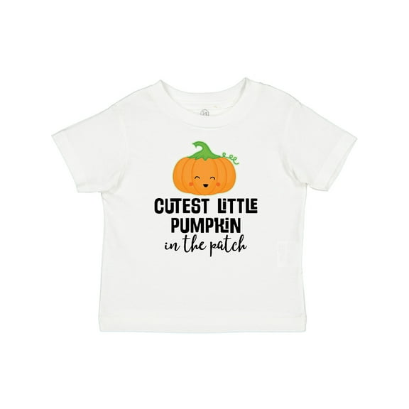 Inktastic Cutest Little Pumpkin in the Patch Halloween Boys or Girls Baby T-Shirt