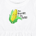 thumbnail image 4 of Inktastic Aw, Shucks, I'm Cute Corn Humor Girls Baby Dress, 4 of 5