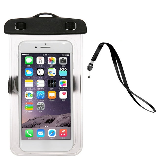 CSChome Phone Pouch 1 Set Phone Dry Touchscreen Scratch Waterproof Shockproof PVC Beach Camping Waterproof Phone Water Sports Phone