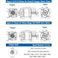 thumbnail image 6 of Planetary Reducer Nema23 Stepper Motor Gearbox 6.35 8 11 14mm Input Ratio 3~100:1 For 200W 400W 60mm Gearbox Servo Reducetion
--------
,Stable Internal Structure, 6 of 6