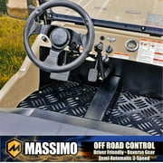 Massimo Go Kart Mini 125cc 9HP, 2WD, 4 Stroke Automatic Go Cart - Quicksand