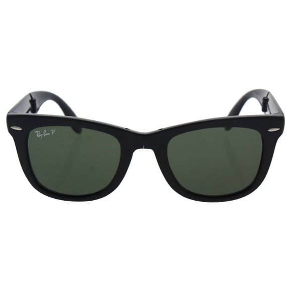 Ray-Ban Men's Polarized Wayfarer Folding RB4105-601/58-50 Black Sunglasses