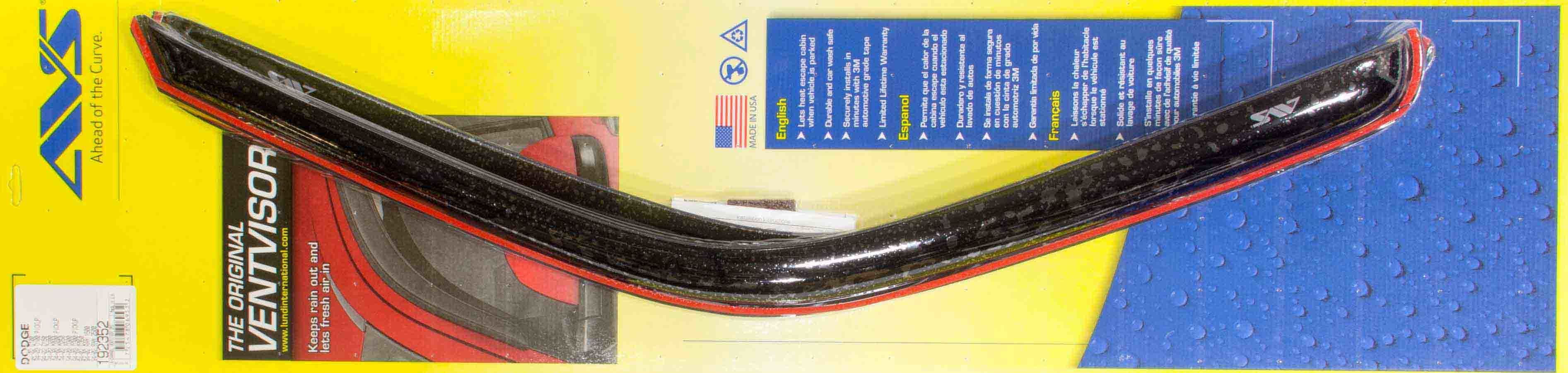 Auto Ventshade [AVS] In-Channel Ventvisor / Window Deflectors