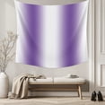 thumbnail image 5 of Purple White Ombre Large Tapestry for Bedroom Wall Hanging Tapestry,Modern Abstract Art Farmhouse Gradient Ceiling Backdrop Tapestries Poster Blanket Wall Decor for Teens Room Living Room 86" x 104", 5 of 8