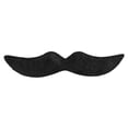 thumbnail image 3 of Bigote de Halloween, fiesta de Halloween, bigote de fiesta negro falso, bigote falso impulsado por el rendimiento, 3 of 8