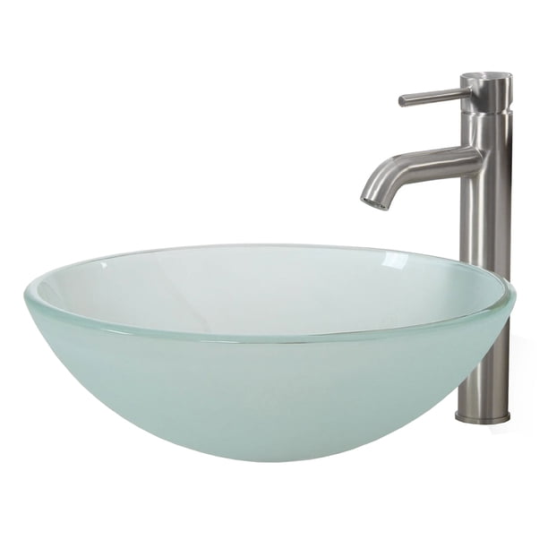 Kit Drop Satín Esatto® con LAVABO Monomando y Desagües Listo PARA instalar