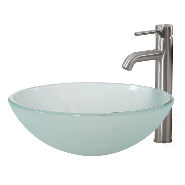 Kit Drop Satín Esatto® con LAVABO Monomando y Desagües Listo PARA instalar