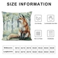 thumbnail image 5 of ONETECH Forest Animals Pillow Covers  Fox Decorative Pillows Case Outdoor for Couch Sofa Room Home Decor, 5 of 5