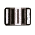 thumbnail image 2 of TopLLC Soft Microfiber Striped Bathroom Rugs Bath Mat Extra Thick -Slip Bath Rugs, 2 of 3