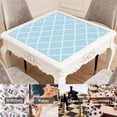 thumbnail image 6 of Classic Boho Style Multi-Purpose Game Mat 31.5x31.5 Inch Rubber Surface for Mahjong with Anti-Slip Backing and Noise Dampening for Game Room Activities, 6 of 7