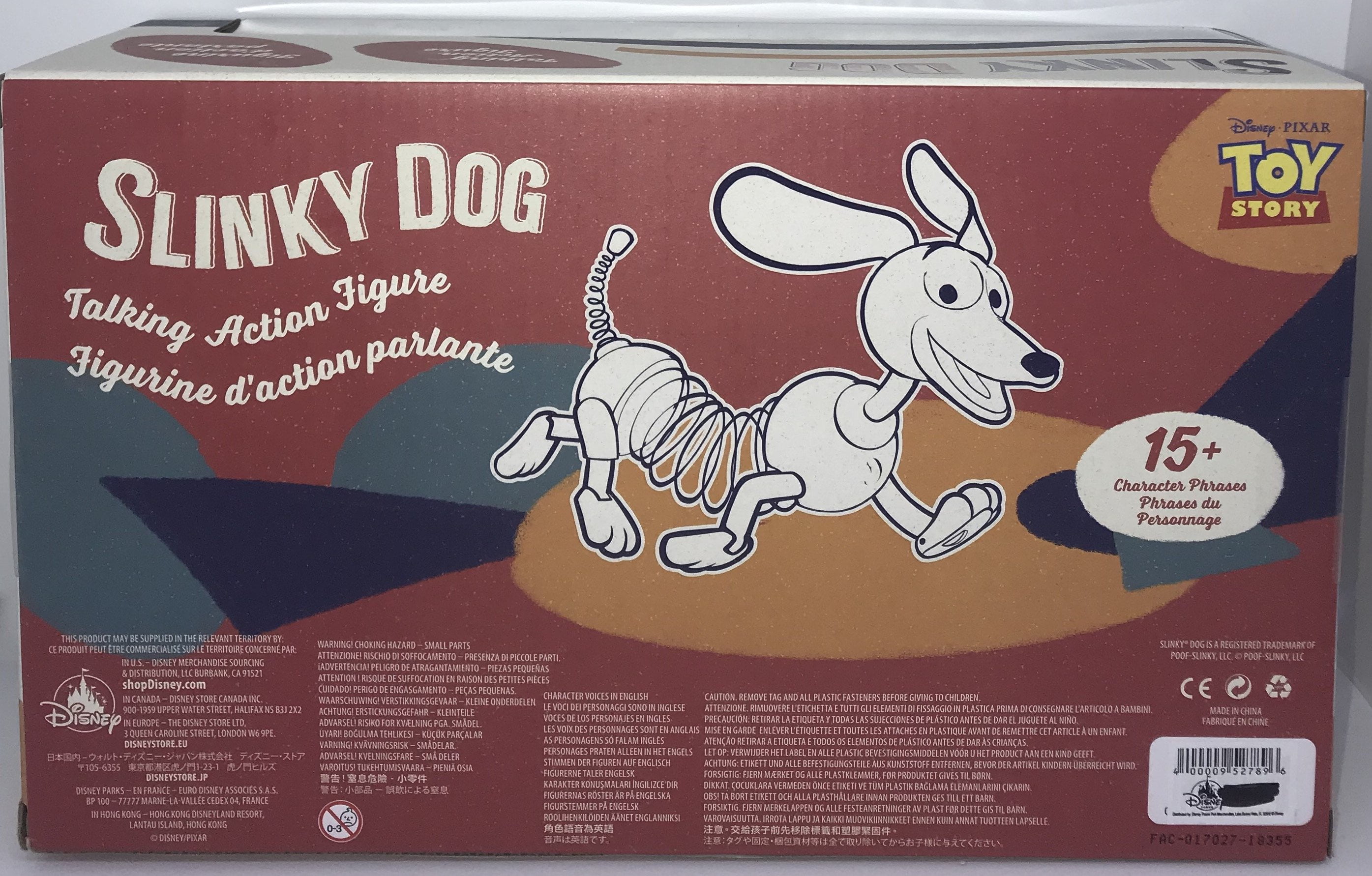 disney toy story slinky dog talking action figure