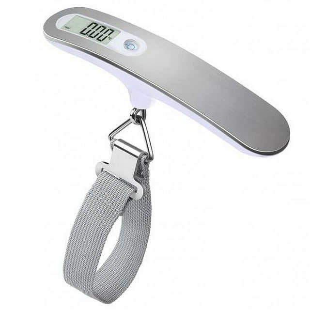 Báscula electrónica para equipaje / báscula de viaje / báscula electrónica para equipaje / báscula digital portátil máx. 50 kg 110 lb - Viajes / Compras / Uso doméstico y al aire libre