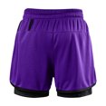 thumbnail image 3 of Mens Summer Shorts Solid Summer Casual Sports Quick Dry Board Shorts Beach Mesh Pants, 3 of 11