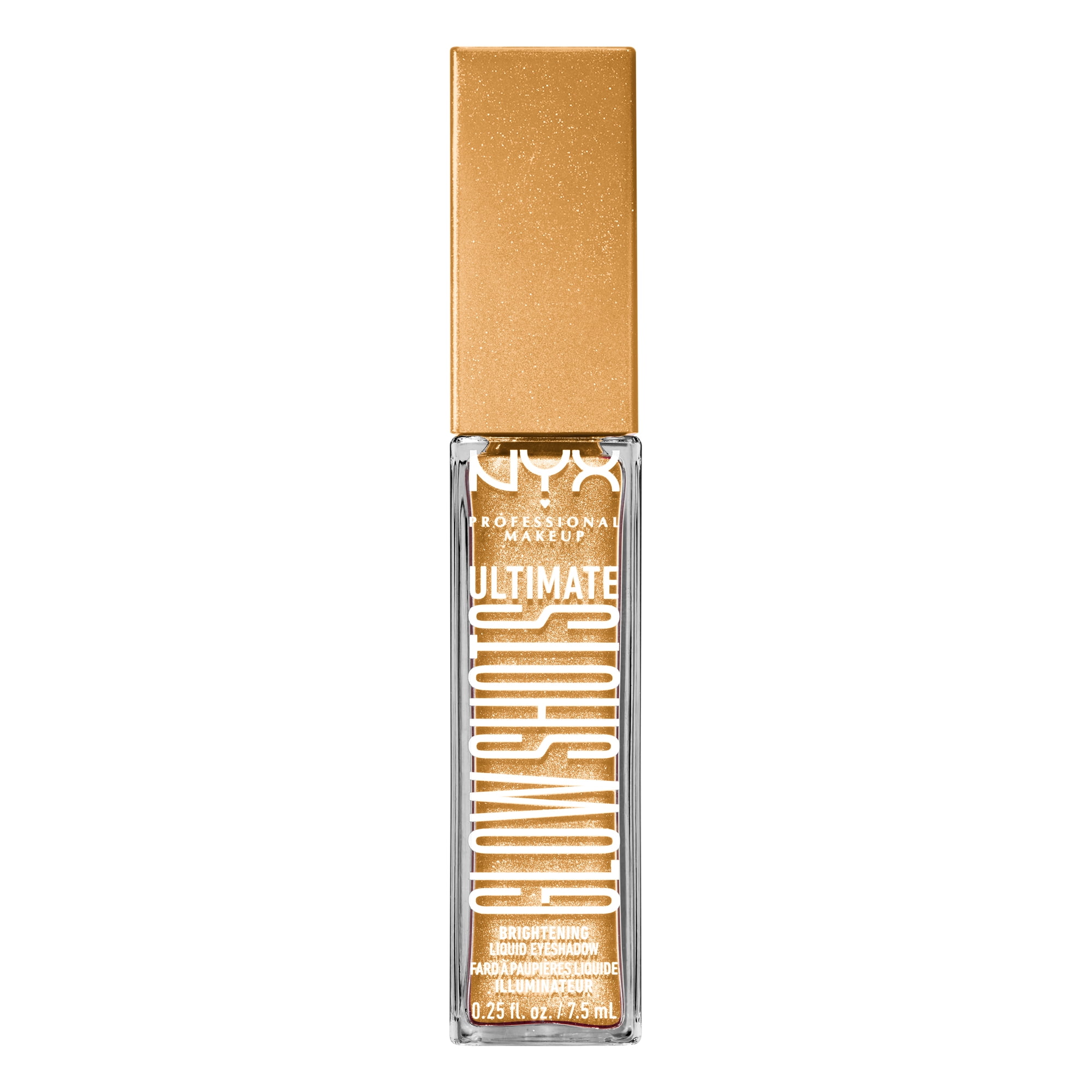 NYX Professional Makeup Ultimate Glow Shots Shimmer Liquid Eyeshadow, Glitzy Guava