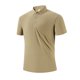 thumbnail image 1 of Camisas de Golf de Manga Corta Dri Fit Negocios Casual Top de los Hombres de Color Sólido Manga Corta Solapa, Camisa Libre de Arrugas, 1 of 8
