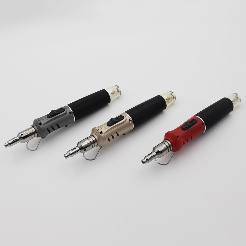 Masteelf  Propane Soldering Iron Cordless Igniting Torch Head for Full Grey