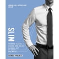 thumbnail image 4 of Camisa de vestir UNLISTED Slim Fit Solid para hombre, blanca, tallas 17-17, 4 of 5