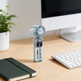 thumbnail image 7 of Transparent Ice Cooling Handheld Fan with Detachable Ice Pack Semiconductor Refrigeration LED Display Foldable Portable Mini Fan for Travel Outdoor by PALIFEUR, 7 of 7