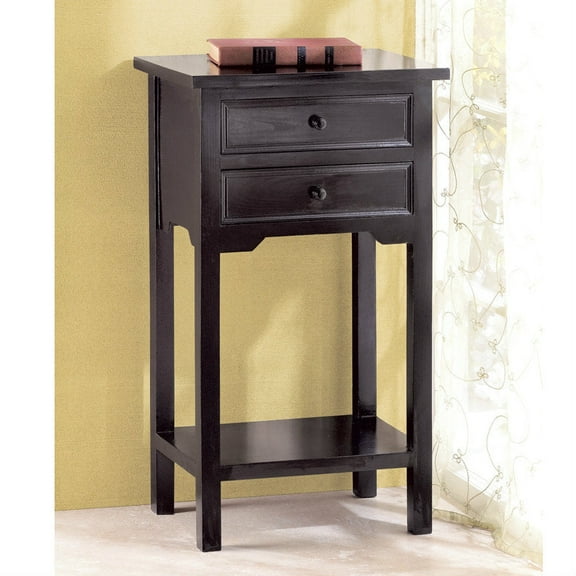Zingz and Thingz Side Table in Black