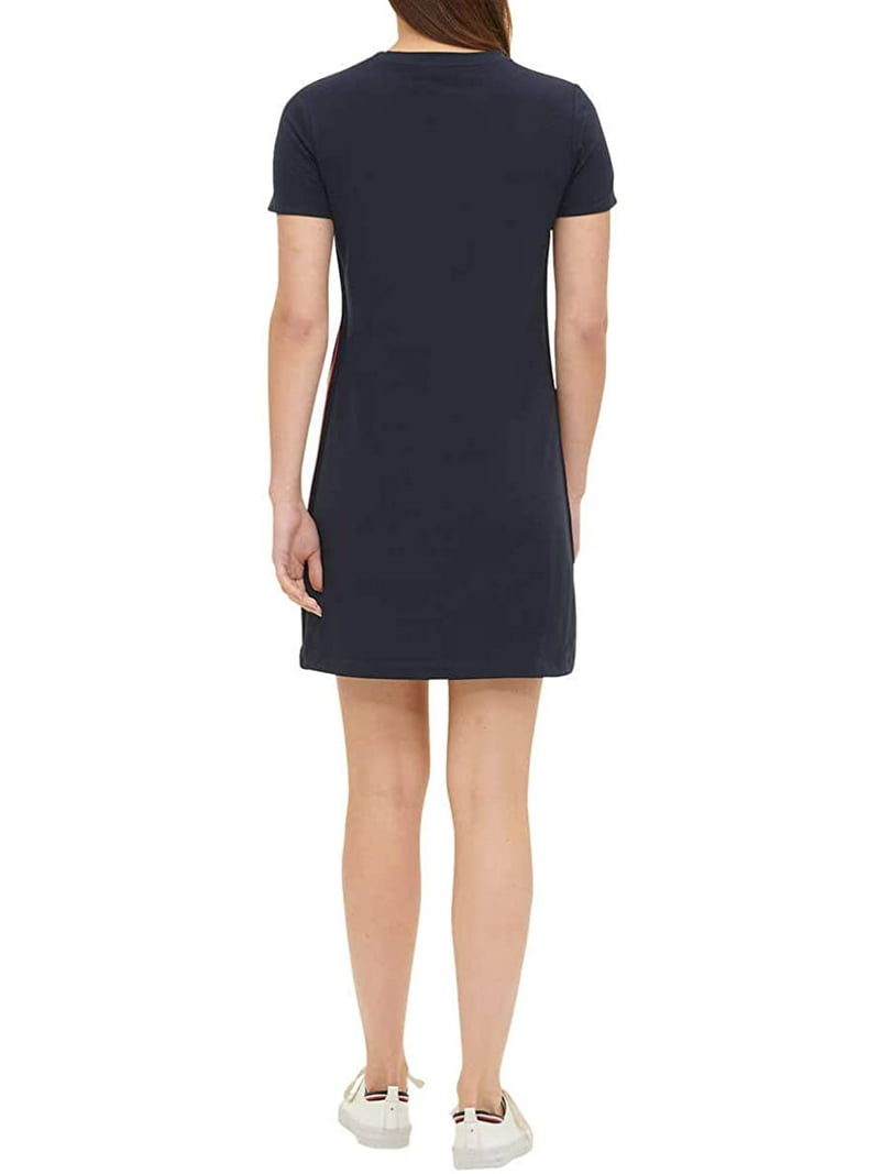 Tommy Hilfiger Womens Cotton T-Shirt Dress, Navy - Walmart.com Tommy Hilfiger Womens Cotton T-Shirt Dress, Navy - Walmart.com