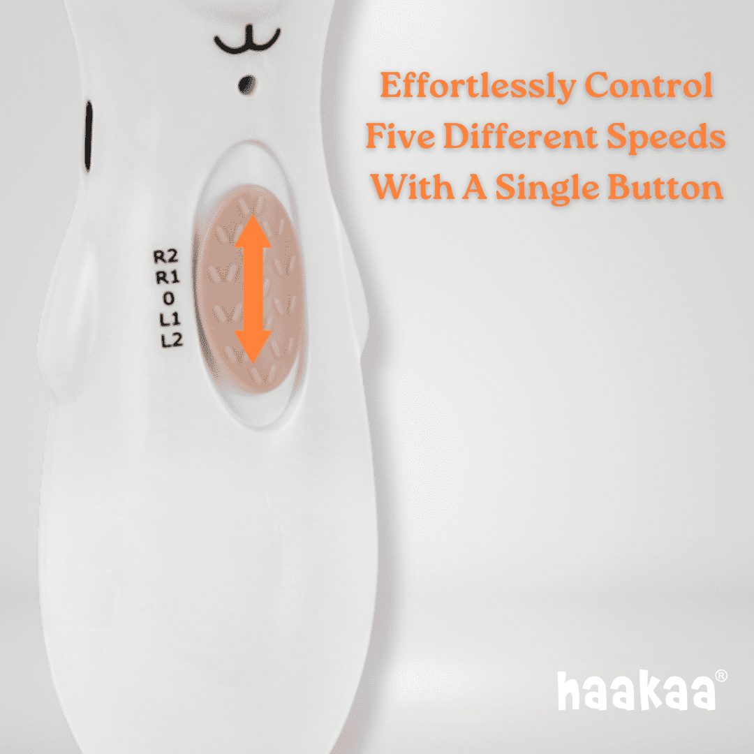 Haakaa Happii Bear Rechargeable Baby Nail Trimmer Set with LED Light | Baby Nail Filer and Baby Nail Clippers | Electric Infant Nail Trimmer Kit for Newborn, Infant, Toddler, Adult