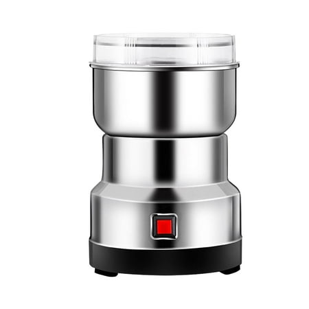 

Denbek Us Standard Small Ultra-Fine Stainless Steel Grinder Grain Bean Grinder Clearance 200W Electric Multifunction Food Grinder Milling Machine Grinder Small Grinder Clearance