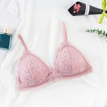 

Ovzne Lace Bralettes For Women Sheer Bra Women S New Sling Underwear Wrapped Chest Lace Without Steel Ring Underwear Wireless Push Up Bras For Women