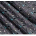 thumbnail image 3 of Soimoi Cotton Voile Fabric Ghost,Skull & Witch Halloween Print Fabric by Yard 42 Inch Wide, 3 of 7
