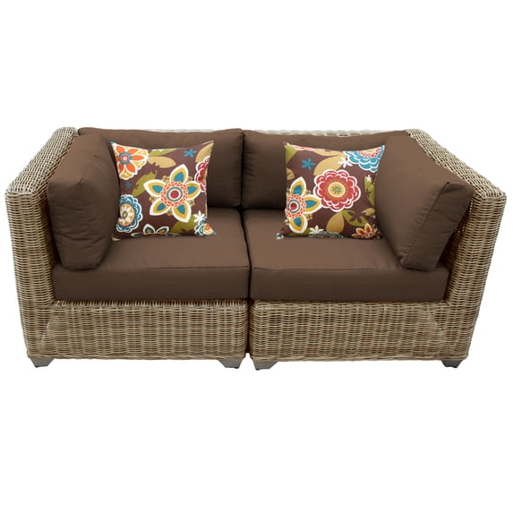 Royal 2 Piece Outdoor Wicker Patio Furniture Set 02a