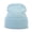 Light Blue, variant on Black Bomber Hats Unisex Beanie Winter Knitted Cuffed Soft Warm Hat for Men/Women Ski Watch Cap