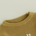thumbnail image 3 of FNNMNNR Baby Round Neck Sweaters Long Sleeve Loose Knitted Pullovers, 3 of 7
