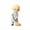 C, variant on Leodye 1PCS Zen Monk Small Home Decoration - Doll for Living Room Tea Table, Calming Decompression Ornament -3.35IN