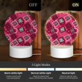 thumbnail image 3 of Balery Geometry Pattern Acrylic Night Light Gift with 3 Color ModesTouch-Sensitive LED Lamp Perfect Gift for Mother's Day, Birthday, or Christmas, 3 of 9