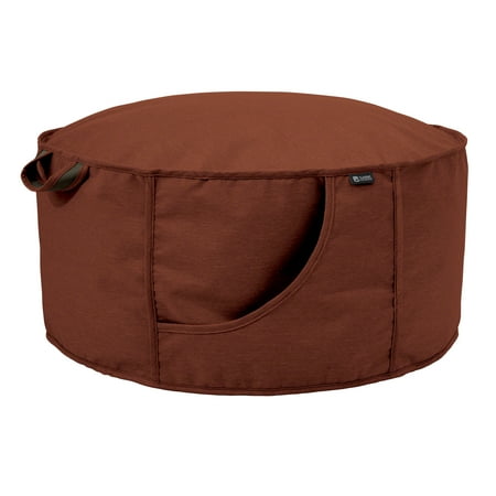 Classic Accessories Montlake Fadesafe Frameless Furniture - Indoor/Outdoor Bean Bag Patio Ottoman