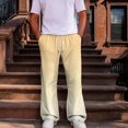 thumbnail image 2 of Men's Loose-fit Sweatpants Stylish Ombre Joggers Lounge Pants with Pockets for Basketball Workout Jogging Yoga XL, 2 of 8