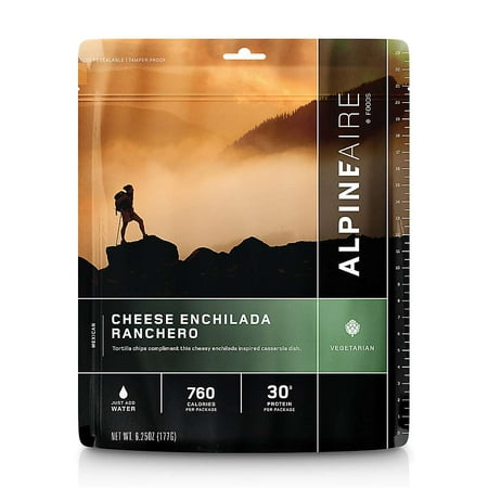 Alpine Aire Foods Cheese Enchilada Ranchero, Serves (Best Hard Cheese For Backpacking)