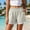 White, variant on ByworldtasicNo Boundaries Lace Trim Elastic High Waisted Shorts for Women Summer Casual Loose Lounge Shorts
