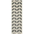 thumbnail image 2 of SAFAVIEH Chatham Easton Geometric Wool Runner Rug, Dark Gray/Ivory, 2'3" x 7', 2 of 7