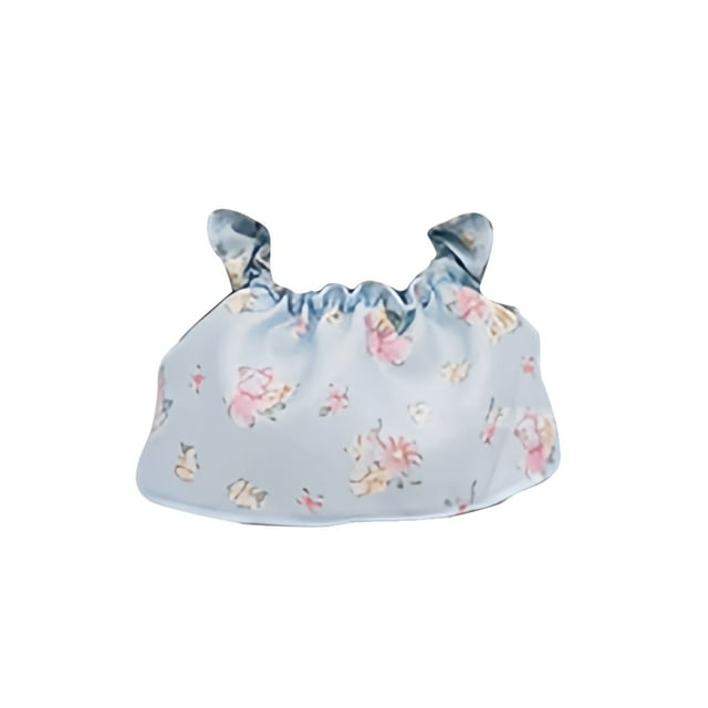 And Sweet Style Printed Neck Hanging Dress Creating A Unique And Playful Style Adding A New And Beautiful To Children's Toys!