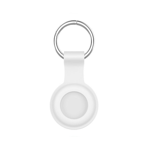Silicon Protective Case for Apple AirTag Loop Case with Anti-Scratch Protection, Bumper Case, Key finder Accessory for Keychain, Car Keys, Dog Collars