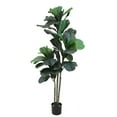 thumbnail image 4 of The Mod Greenhouse 39" Artificial Fiddle Leaf Tree in Black Matte Planter's Pot 39, 4 of 5