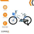 thumbnail image 2 of Bicicleta Urbana Infantil Lumax Rodada 20 con Canasto Azul, 2 of 4