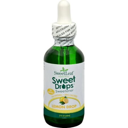 SweetLeaf Liquid Stevia Sweet Drop Sweetener, Lemon Drop, 2 Ounce Bottles